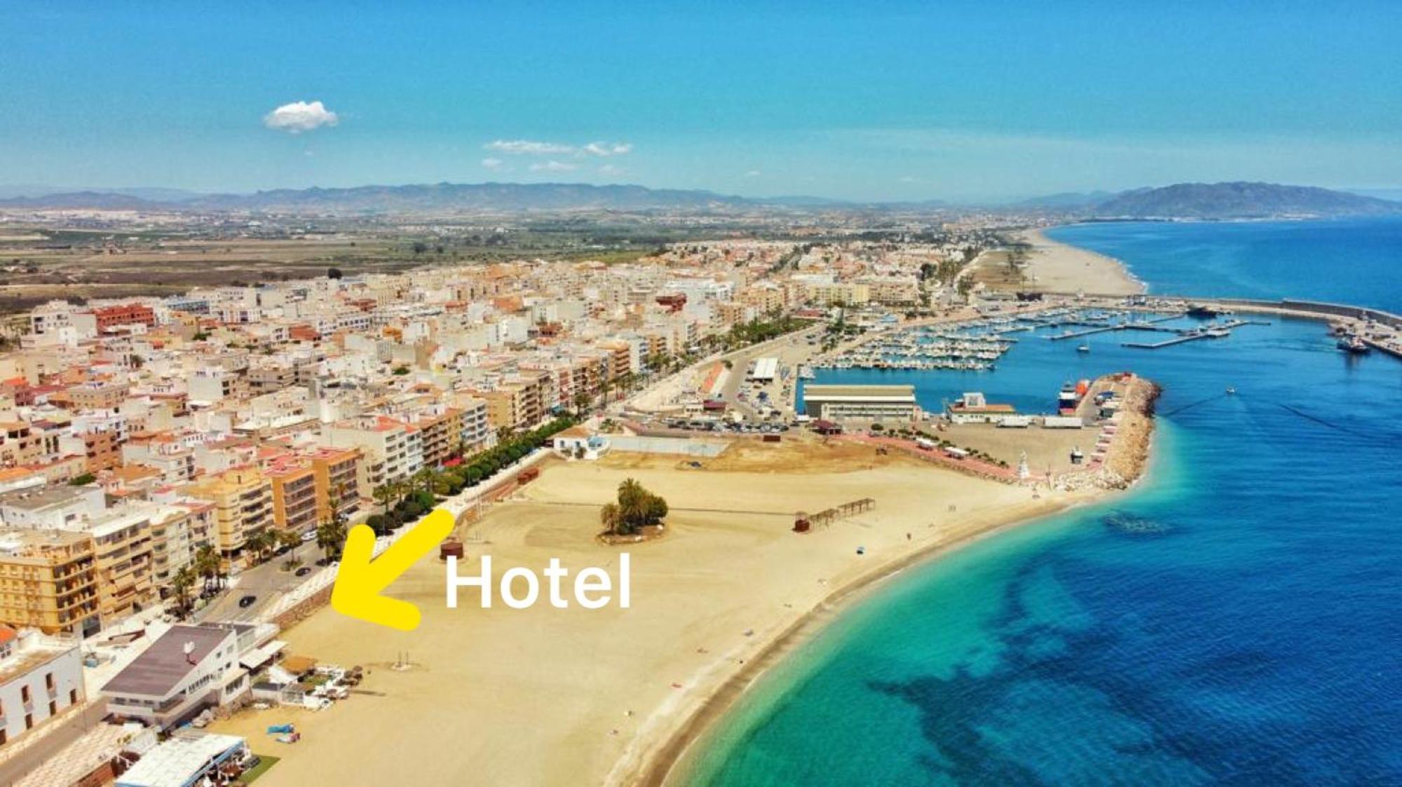 Hostal Playa Dreams Nautico Adults Garrucha Exterior foto